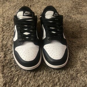 Nike Panda Dunks, New condition, size 9